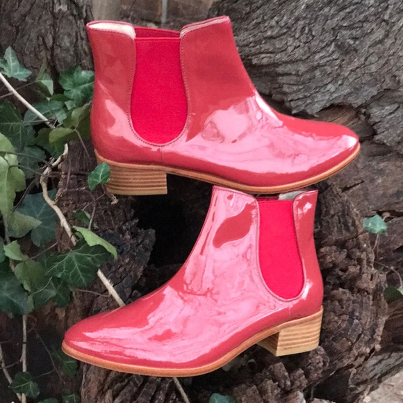 Plomo Patent Leather PullOn Rain Boots - Picture 8 of 8